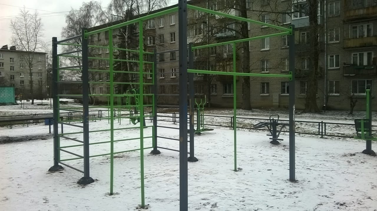 Hangelstange bei Calisthenics Park at бульвар Разведчика, Петергоф – Foto 3 von 8