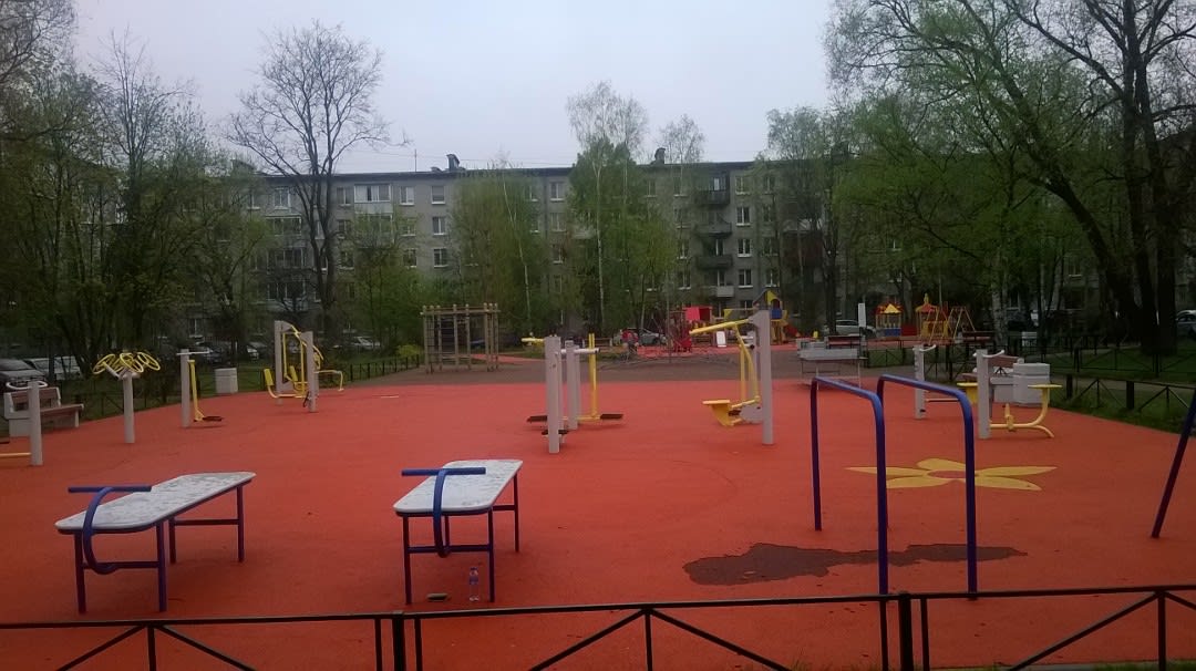 Klimmzugstange bei Calisthenics Park at Эрлеровский бульвар, Петергоф – Foto 1 von 1