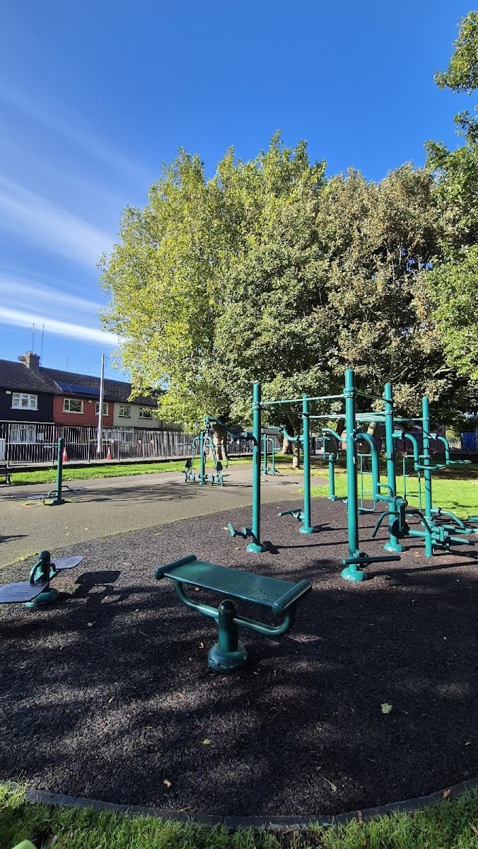 Bare paralele la Calisthenics Park at Royal Canal Bank, Dublin – fotografia 2 din 3