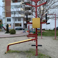 Мини площадка во дворе