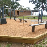 Rofe Park
This suburban park in leafy Hornsby Heights provides fitness workout challenges for many ability levels. The layout has been carefully designed to provide a circuit of activities that make it easy to cover each area of a planned workout. Users have access to warm up benches, stretching and flexibility activities and warm down areas as well for the end of the session. - thumbnail 4