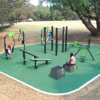 Burwood Park
The launch of UrbanFiT by Moduplay has been welcomed with support from councils and other institutions across Australia. The new installation at Burwood Park is a great example of how the UrbanFit ranges come together to create truly dynamic, eye-catching, fitness areas for the outdoors. - thumbnail 3