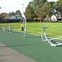 Virginius Reserve
The Euro cardio and resistance station installed at the Virginius Reserve, Padstow, features an array of fitness units designed to target specific muscle groups.