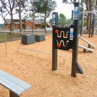 Rofe Park
This suburban park in leafy Hornsby Heights provides fitness workout challenges for many ability levels. The layout has been carefully designed to provide a circuit of activities that make it easy to cover each area of a planned workout. Users have access to warm up benches, stretching and flexibility activities and warm down areas as well for the end of the session. - thumbnail 6
