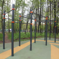 Calisthenics Park at 4-й Новоподмосковный переулок, Москва - thumbnail 2