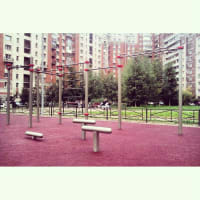 Calisthenics Park at Яхтенная улица, Санкт-Петербург - thumbnail 3