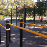 Calisthenics Park at Спортивный комплекс «Вымпел», Королёв - thumbnail 2