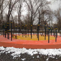 Calisthenics Park at аллея Жемчуговой, Москва - thumbnail 4