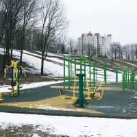 Calisthenics Park at вуліца Пятра Глебкі, Мінск - thumbnail 3