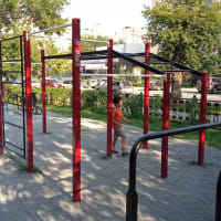 Calisthenics Park at Ядринцевская улица, Новосибирск - thumbnail 2