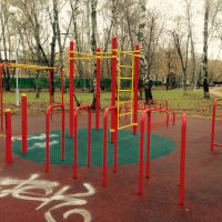 Calisthenics Park at Новохорошёвский проезд, Москва - thumbnail 4