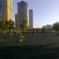 Calisthenics Park at улица Маршала Катукова, Москва - thumbnail 4