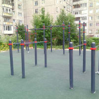 Calisthenics Park at улица Старостина, Мурманск - thumbnail 6