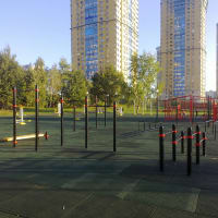 Calisthenics Park at улица Маршала Катукова, Москва - thumbnail 2