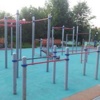 Calisthenics Park at проезд Олимпийской Деревни, Москва - thumbnail 3