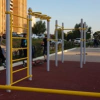 Calisthenics Park at улица Генерала Попова, Калуга - thumbnail 2