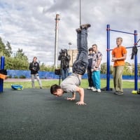 Calisthenics Park at Парковая улица, Балашиха - thumbnail 6