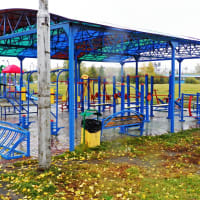 Calisthenics Park at Октябрьский мост, Красноярск - thumbnail 3