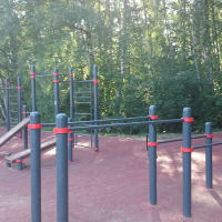 Calisthenics Park at улица Академика Виноградова, Москва - thumbnail 2