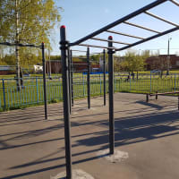 Calisthenics Park at Венёвская улица, Москва - thumbnail 8