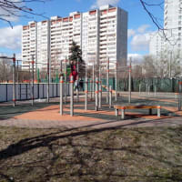 Calisthenics Park at Сухонская улица, Москва #wp1471 - thumbnail 2