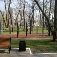 Calisthenics Park at 1-й Краснокурсантский проезд, Москва - thumbnail 2