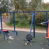 Calisthenics Park at Большая Черкизовская улица, Москва #wp1501 - thumbnail 6