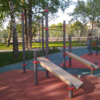 Calisthenics Park at улица Сущёвский Вал (дублёр), Москва - thumbnail 4