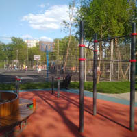 Calisthenics Park at улица Сущёвский Вал (дублёр), Москва - thumbnail 2