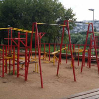 Calisthenics Park at Юрловский проезд, Москва - thumbnail 4
