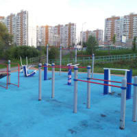 Calisthenics Park at Никулинская улица, Москва - thumbnail 5