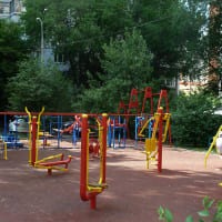 Calisthenics Park at Хорошёвское шоссе, Москва - thumbnail 2