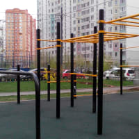 Calisthenics Park at Павшинский бульвар, Красногорск - thumbnail 3