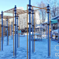 Calisthenics Park at улица Чайковского, Химки - thumbnail 2