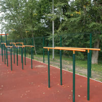 Calisthenics Park at улица Лётчика Полагушина, Зеленоград - thumbnail 3