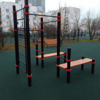 Calisthenics Park at улица Адмирала Лазарева, Москва - thumbnail 6