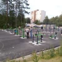 Calisthenics Park at Октябрьская улица, Костомукша - thumbnail 3