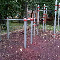 Calisthenics Park at улица Лестева, Москва - thumbnail 2