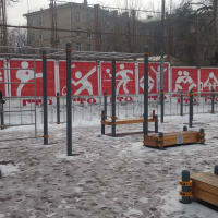Calisthenics Park at Спортивный комплекс «Родина», Химки - thumbnail 3