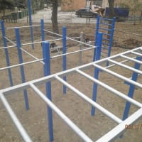 Calisthenics Park at Аэродромная улица, Самара - thumbnail 9