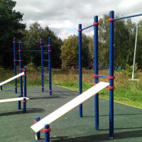 Calisthenics Park at аллея Дорога Жизни, Москва - thumbnail 3