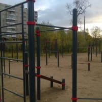Calisthenics Park at Строительный проезд, Мончегорск - thumbnail 2