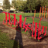 Calisthenics Park at Западная улица, городской округ Псков - thumbnail 3
