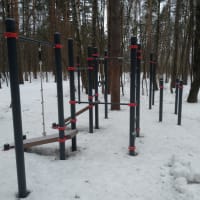 Calisthenics Park at Лесная улица, Московская область - thumbnail 2