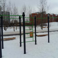 Calisthenics Park at улица Удальцова, Москва #wp2020 - thumbnail 5