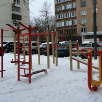 Calisthenics Park at улица Менжинского, Москва - thumbnail 2