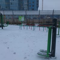 Calisthenics Park at Мебельная улица, Санкт-Петербург - thumbnail 3