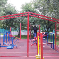 Calisthenics Park at улица Адмирала Макарова, Москва - thumbnail 3