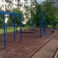 Calisthenics Park at проспект Авиаконструкторов, Санкт-Петербург - thumbnail 2