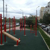 Calisthenics Park at улица Колпакова, Мытищи #wp2082 - thumbnail 2